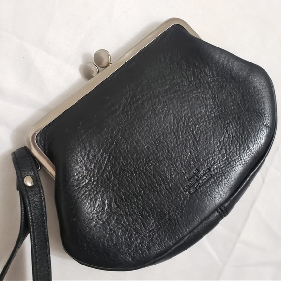 Queen of Hearts Black &White Vintage Wristlet Mini - Picture 5 of 7